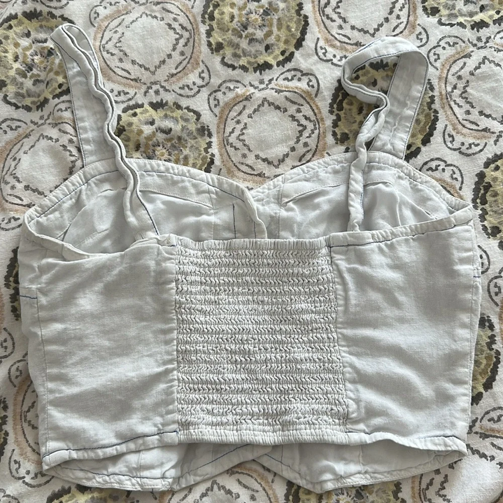 Anthro Maeve button front tank - Picture 8 of 8